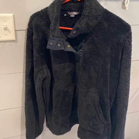 Eddie Bauer Tops - Sherpa 1/4 button